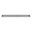 Unidrain HighLine Colour Ramme, 700 mm, Høyde 15 mm, Børstet sort