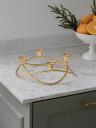 Georg Jensen Season Julelysestake Forgylt 26 cm