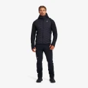 RevolutionRace Evolution Hybrid Fleece Jacket Herre Black Størrelse:S   Herre > Overdeler > Fleece & midlayers