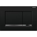 Geberit Sigma 20 Square Sort/krom