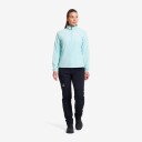 Revolutionrace Dame Overdeler Fleece & midlayers Hiker Half zip Fleece Dame Pastel Turquoise L