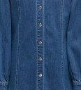 Kids Only Kogfenja Ls Shaped Dnm Dress   Blue   146