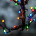 Blinkende Lyslenke Flashy – Flerfarget 100 LED 7 meter / Utendørs