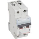 Legrand 5 stk TX³ MCB automatsikring B20 1P+null 2M 6/6kA