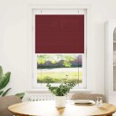  Plisségardin Bordeaux Rød 80x150 cm Stoffbredde 79,4