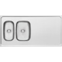 Contura Steel Classic kjøkkenbord rustfritt stål 1200x620x160 mm