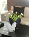 Carolina Gynning Secret Butterfly Vase Liten Hvit