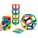 Polydron MAG Set m. ekstra figurer 48 deler