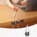 Joyroom Magnetisk Kabelholder 3-pk - Svart