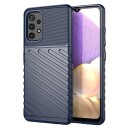 INCOVER Samsung Galaxy A32 (4G) Thunder Series Twill Plast Deksel - Blå
