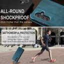 Samsung Galaxy A55 Caseme 013 Series Lommebok-deksel Blå