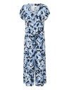 Kaffe Kamira Plain Weave Jumpsuit Printed Blue 44