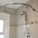 Van Der P dusjforhengstang Ø82 cm rustfritt stål