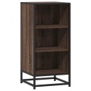  Skjenk brun eik 35,5x35x76 cm konstruert tre og metall 8721102840128