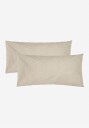 Putetrekk 50x90 cm Økologisk bomull 2-pack