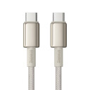 Baseus Kabel USB-C til USB-C Tungsten Gold 100w 1m