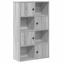 Bokhylle grå sonoma 60x24x101,5 cm konstruert tre