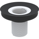 Adapter for hybrid vannlås