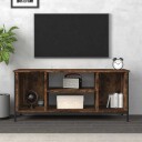 vidaXL TV-benk røkt eik 102x35x45 cm konstruert tre