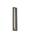 Aspen 26" Outdoor Wall Sconce Charcoal