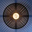MARKET SET   Waterlily vegglampe svart
