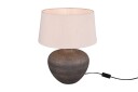 Trio Lighting Lou bordlampe 38cm E14 brun -