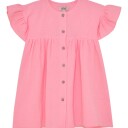 Huttelihut Dress Ss Muslin Pink 122
