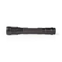 Nedis LED lommelykt | Batteri drevet | 4.5 V DC | 10 W | 3x C/LR14 | Nominell lysfluks: 500 lm | Lysrekkevidde: 250 m | Strålevinkel: 9.5 °