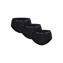 Urban Quest 3-Pack Bamboo hipster truse svart Størrelse: XL Kvinner
