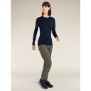 Icebreaker W 260 Tech Ls Crewe Ib/Midnight Navy M
