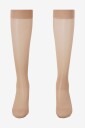 Wolford   Knestrømper Pure Energy 30 Den Leg Vitalizer Knee highs   Natur