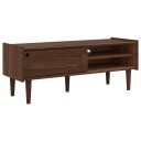 vidaXL TV-skap BILBAO 114 x 40 x 45 cm Mørk karamell