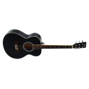 Dimavery Aw-303 Western-Guitar, Svart