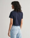 T-skjorte med ensfarget Archive Shield-logo EVENING BLUE L