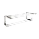 Hefe Outline hylle, 50x26 cm, krom