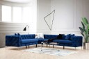 Beachport Hjørnesofa 6 seters   Blå