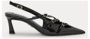 Steve Madden Liana Slingbacks Black Patent 41
