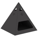 Peisen Pyramid Svart 50x50x51 cm Stål