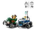 LEGO City 60459 Racerbilpakke flybil mot sykesengbil