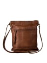 Re:Designed by Dixie Storslet skulderveske i skinn Walnut