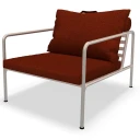 Houe Avon Lenestol Rust/White