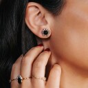 Lily and Rose Emily earrings - Jet  Jet
