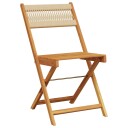  Bistrostoler 2 stk beige heltre akasie og tau 367680