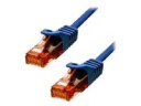 ProXtend - Koblingskabel - RJ-45 (hann) til RJ-45 (hann) - 1.5 m - 6 mm - UTP - CAT 6 - halogenfri, uten hindringer, flertrådet - blå