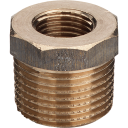 4" x 3" brystvortehylse, pistolmetall silikonbronse
