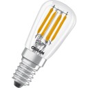 Ledvance E14 2,8W Klar LED Kjøleskapspære 2700K