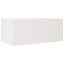 Plantekasse hvit 110x60x45,5 cm heltre furu
