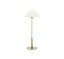 Hackney bordslampa antik mässing