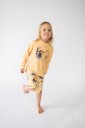 Geggamoja UV Sett Pippi Langstrømpe Gul 86 92