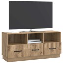  TV skap med skuff Artisan eik 102 x 34,5 x 47 cm Konstruert tre